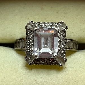 Sterling silver wedding ring size 6